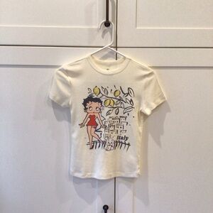 Betty Boop Italy Tee Size XS